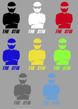 Preview: Aufkleber I am the Stig